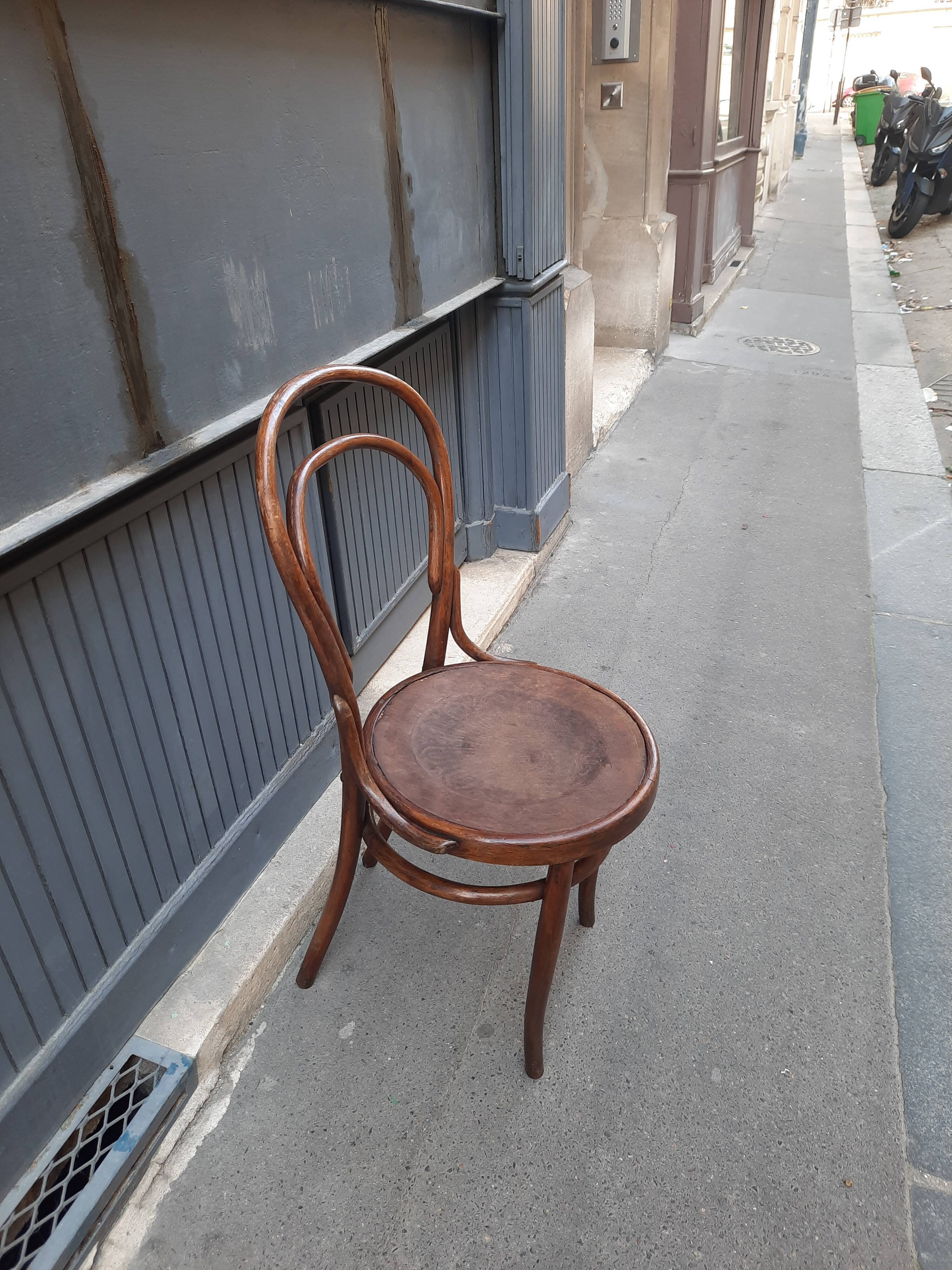 Antique bistro chair