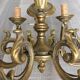 Solid brass chandelier 6 arms