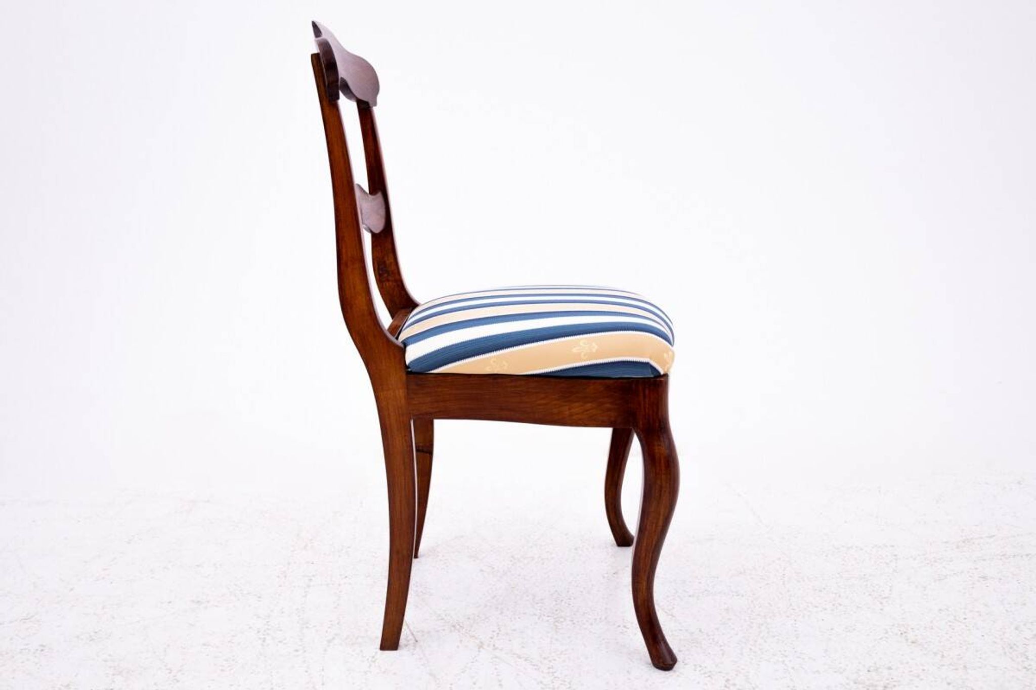 Five antique chairs, Northern Europe, around 1890. After renovation.