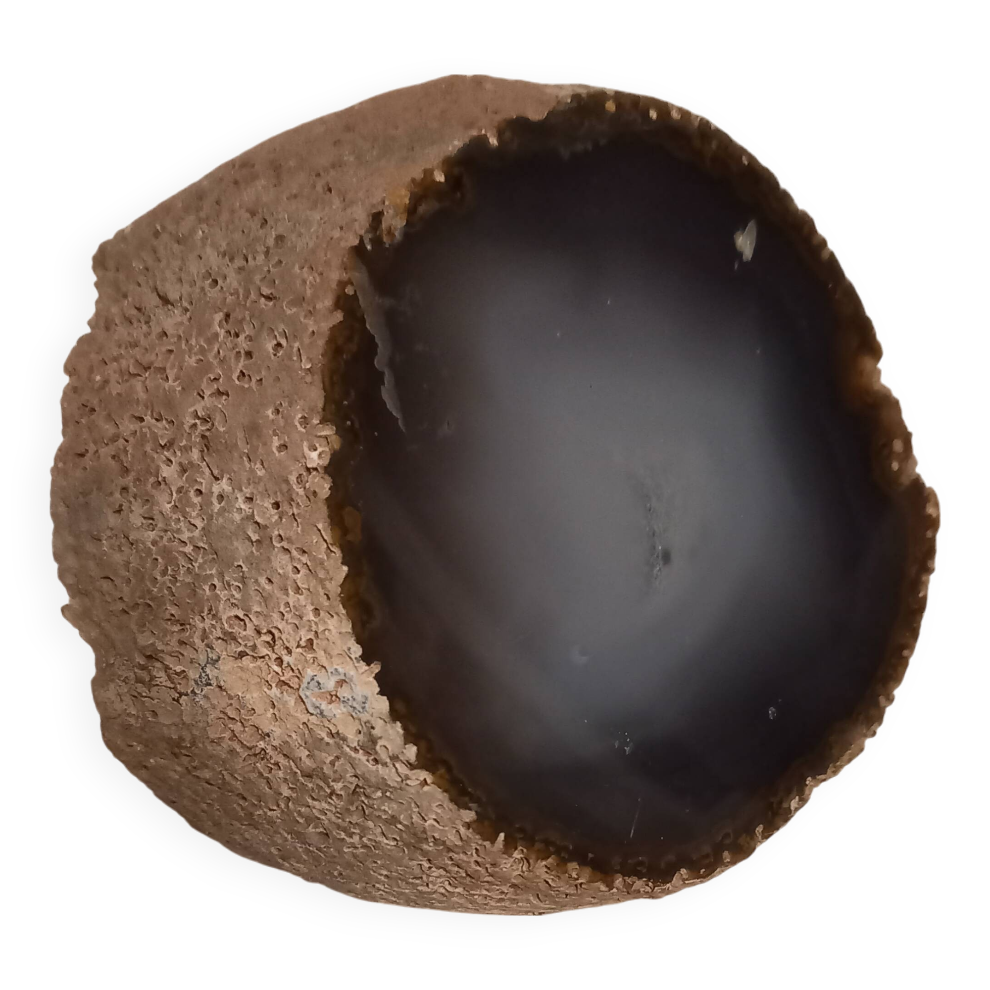 Bookends, Water Agate, polished stone, enhydra