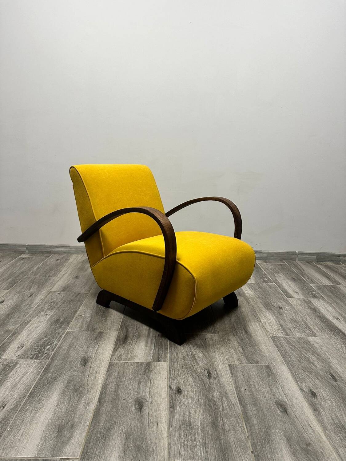 Armchair by Jindrich Halabala, 1940s