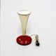 Vintage Mid Century Metal Cone Lamp 'Ministero' Made in Italy 1960s