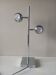 Lampe Space Age vintage Seylumière modèle Hary à 2 spots orientables chromés