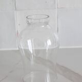 Vintage transparent glass lampshade