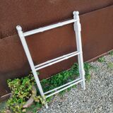 Wooden towel rack