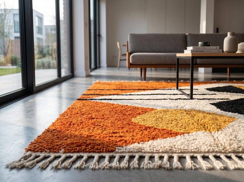 Tapis marocains traditionnels sur commande 250cmx150cm