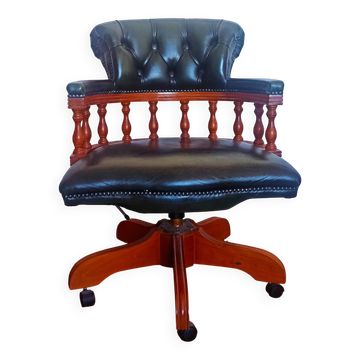 Fauteuil de bureau pivotant sur roulettes