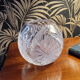 Vase boule cristal