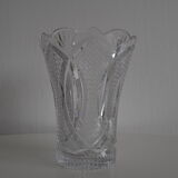 Crystal vase Novy Bor 1960s