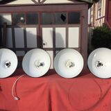 Lampshade industrial workshop lamp Philips projector restored