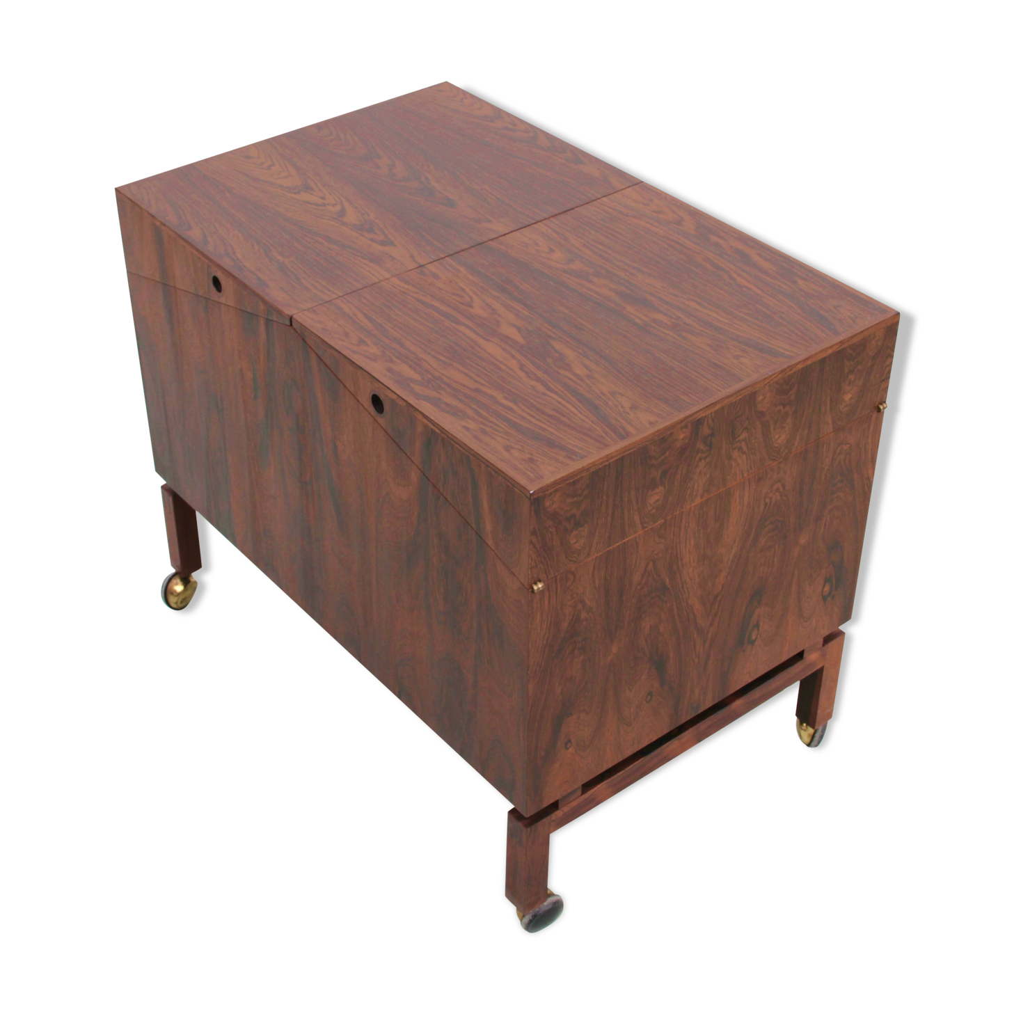 Scandinavian rosewood roller bar from Rio