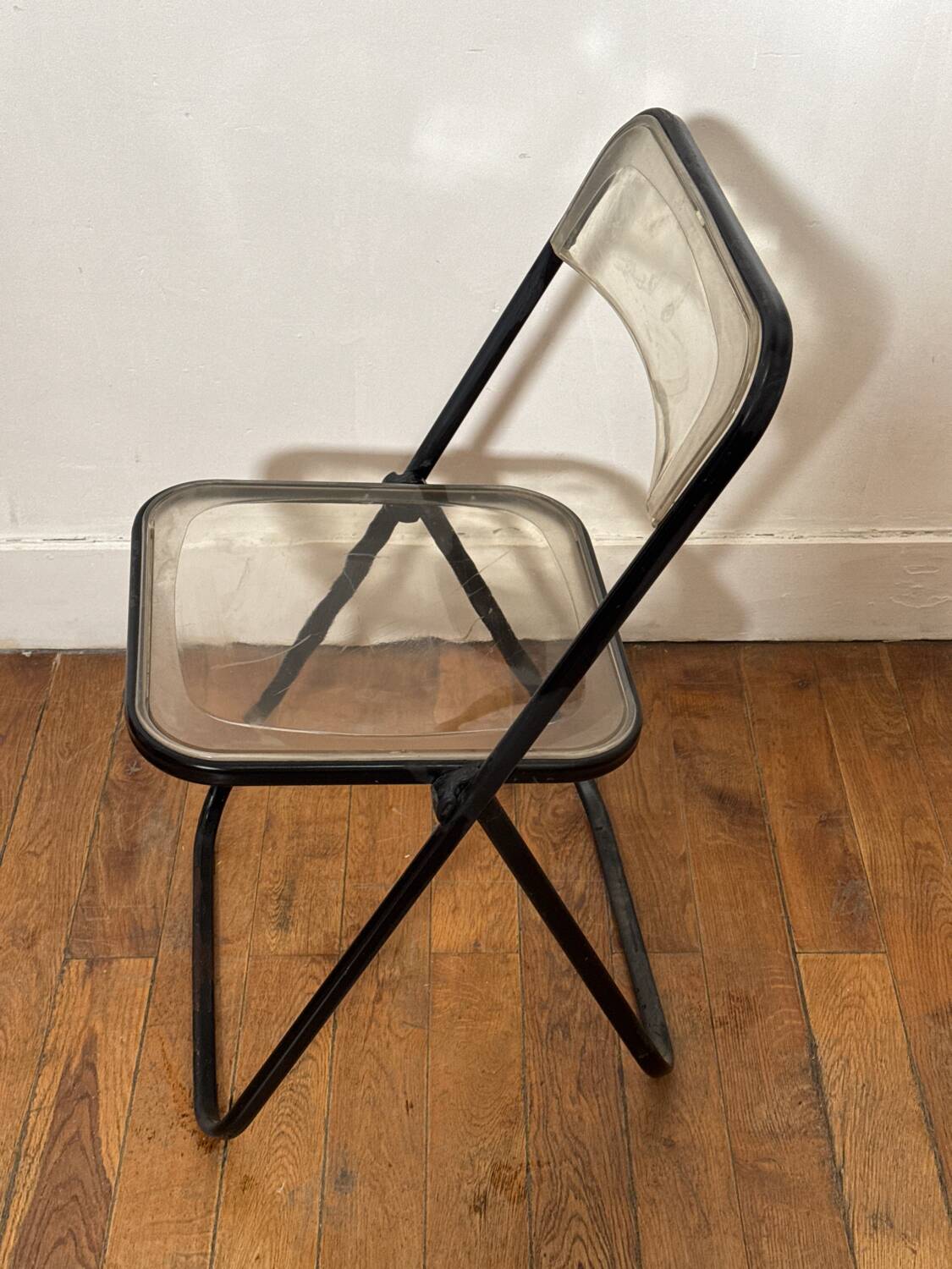 Chaise pliante en Plexiglas Talin