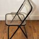 Chaise pliante en Plexiglas Talin