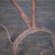 Brutalist fireplace screens, 1940s, set of 2