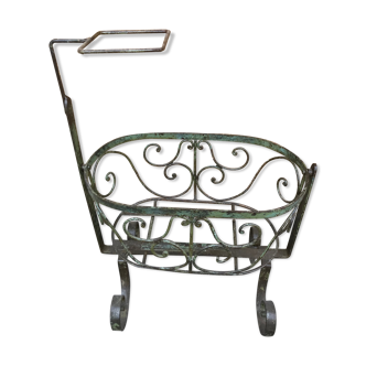 Wrought iron bed doll
