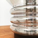 Vintage 1970s German space age table lamp by Limburg.