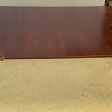 Oval mahogany table Empire style