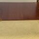 Table ovale en acajou style Empire