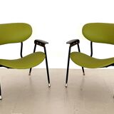 Paire de fauteuils lounge par Gastone Rinaldi, 1960