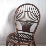 Chair rattan armchair