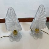 Murano Glass Table Lamps Set of 2
