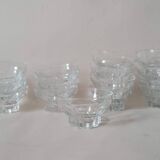 6 coupelles en verre
