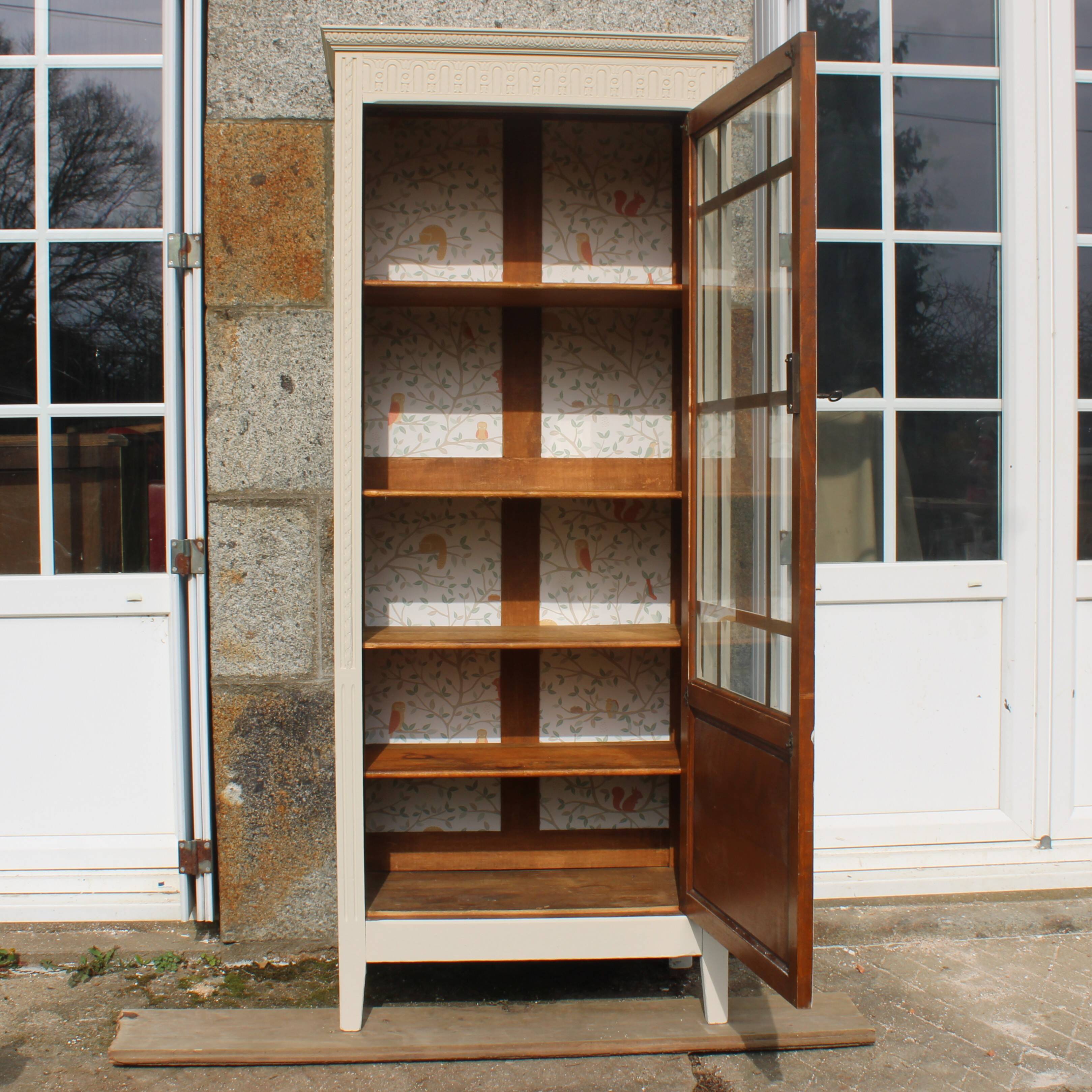 Antique Art Deco display cabinet – Camomille Libéron – 162 cm