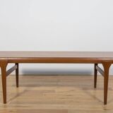 Table basse vintage en teck par Johannes Andersen pour CFC Silkeborg, Danemark, 1960s