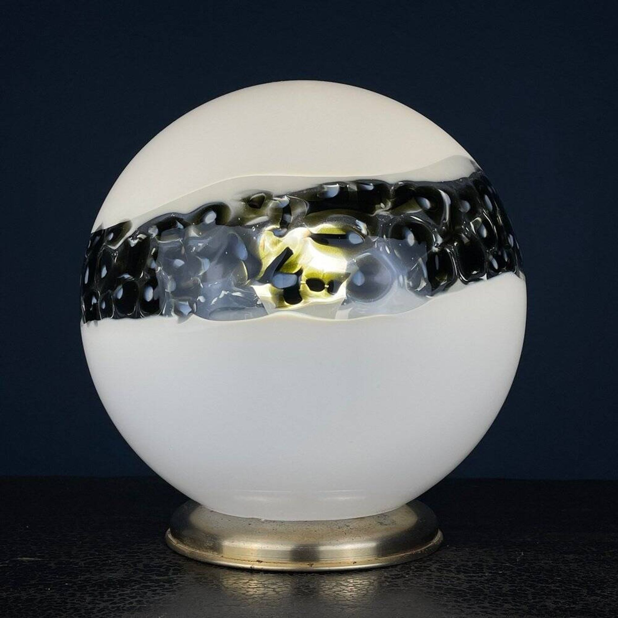 Murano glass table lamp, Italy, 1970s