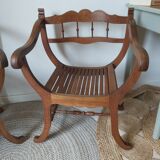 Paire de fauteuil Dagobert