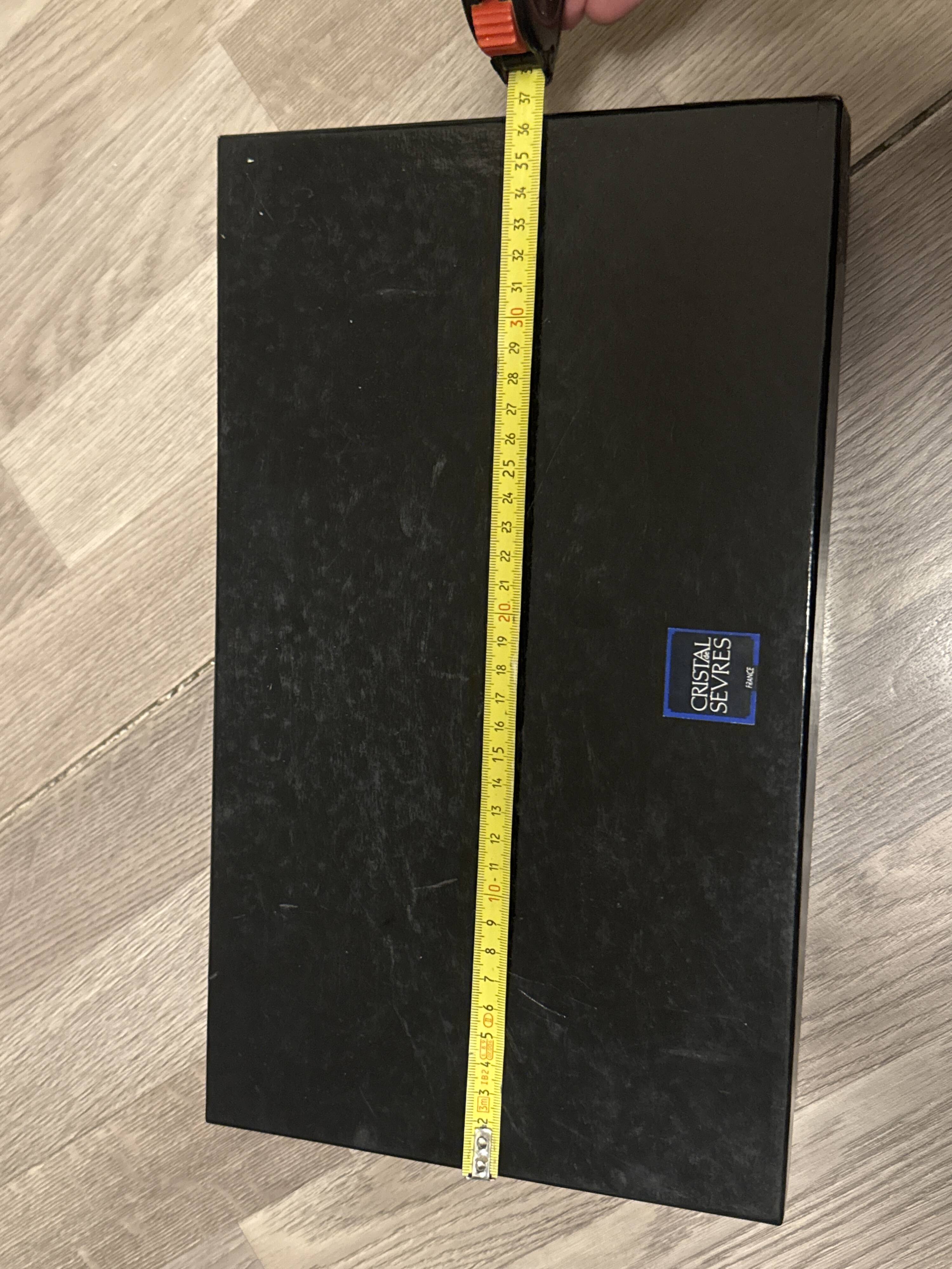 Lot of 4 Crystal Wine Glasses from Sèvres, France