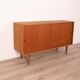 Vintage sideboard 60s in teak wood with two doors danish design