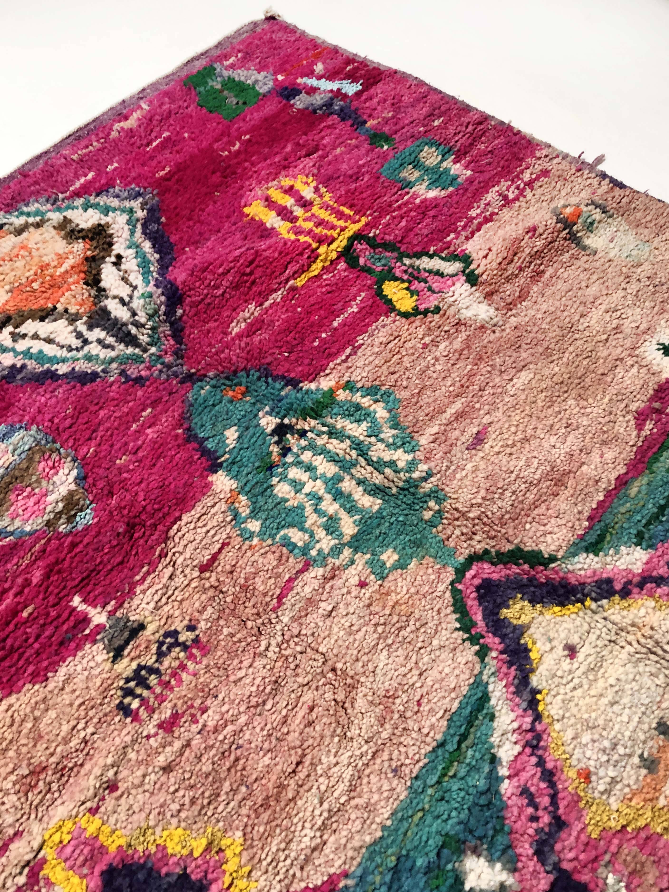 Moroccan Berber carpet Boujaad 2.58x1.53m