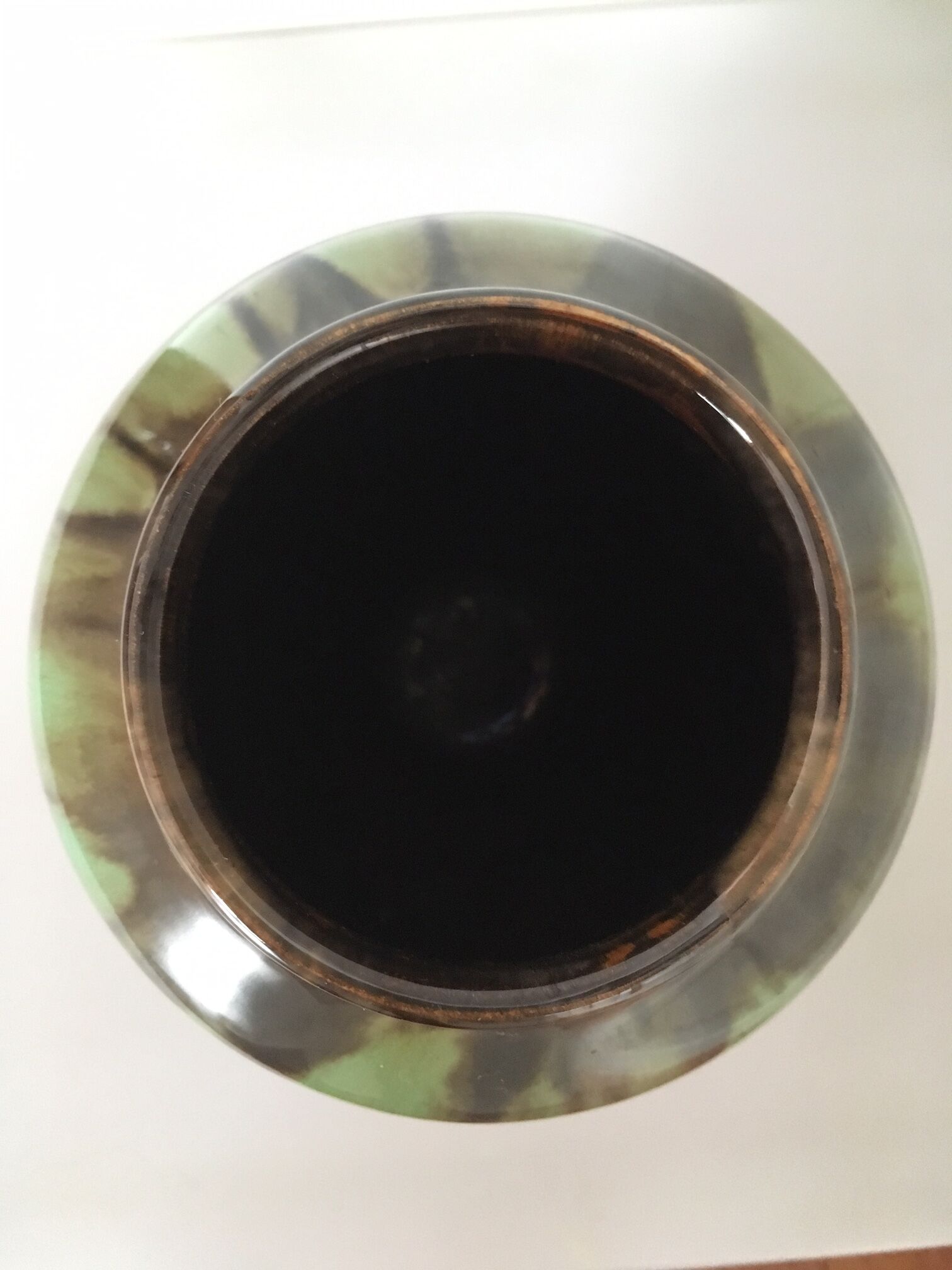 New flame Art stoneware vase