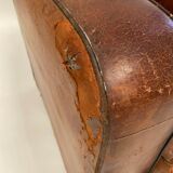 Leather club armchair 1930