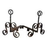 Pair of andirons
