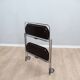 Vintage foldable serving trolley / bar cart design 1960s