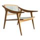 Cane armchair by Michel Ducaroy for SNA Roset - design 1950