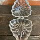 Vintage Crystal Bonbonnière Candy Dish #C872