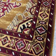 Vintage pure wool carpet 244x83