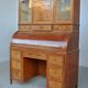 Time's roll-top desk Louis XVI, directoire era end 18th century mahogany