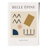 Beautiful Thorn, Limited Edition, Minimalist Abstract Art Poster