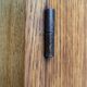 Solid oak compass foot cabinet René Gabriel 1945