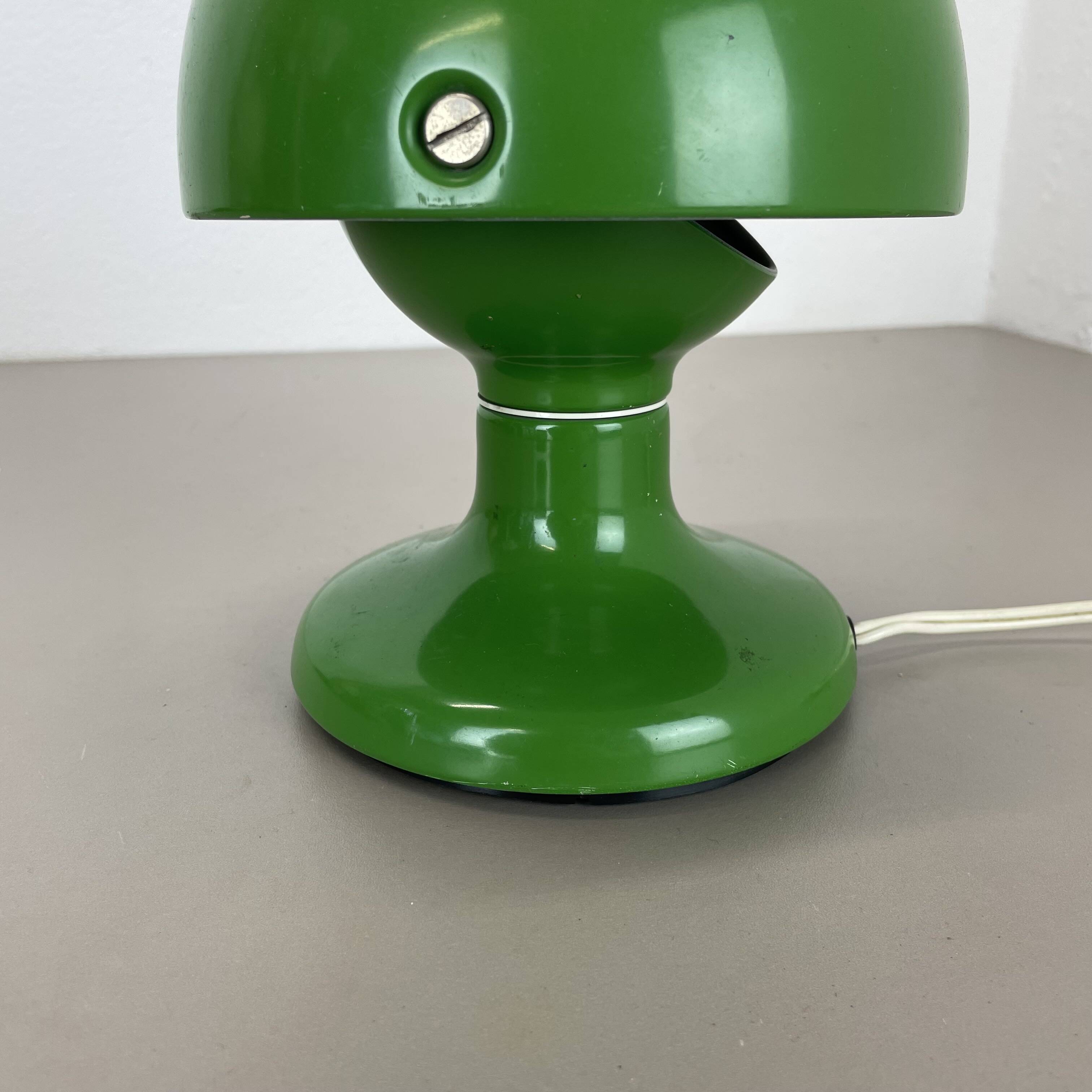 rare green model "Junker" Table Lamp by Afra & Tobia Scarpa for Flos, Italy
