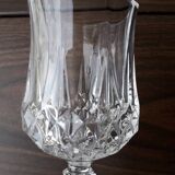 Crystal stemmed glasses