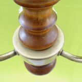 3-branched chandelier in opaque glass