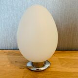 Opaline wall lamp half egg form