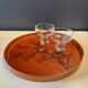 Lacquered Wood Tray