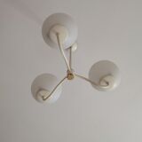 Lustre 3 branche et applique mural