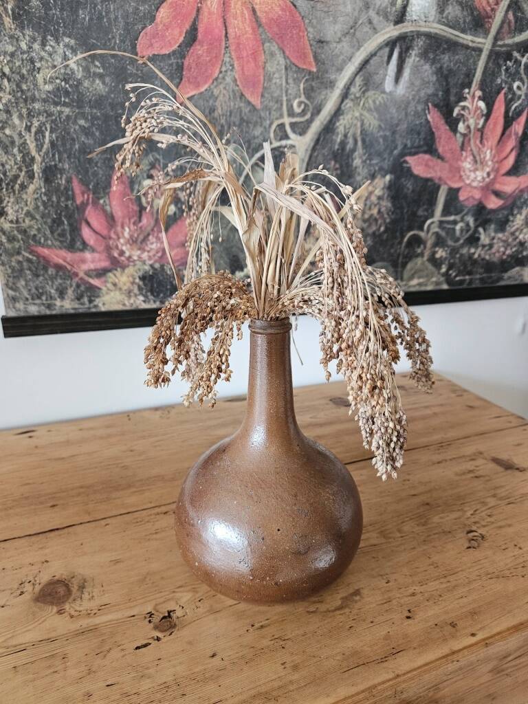 Vintage stoneware vase - Soliflore vase